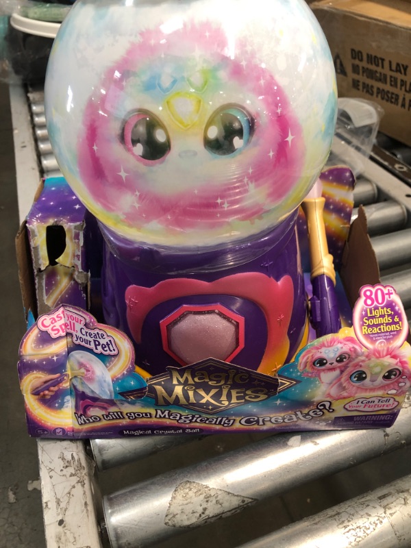 Photo 2 of **MISSING PARTS** Magic Mixies Magical Misting Crystal Ball with Interactive 8 inch Pink Plush Toy and 80+ Sounds and Reactions