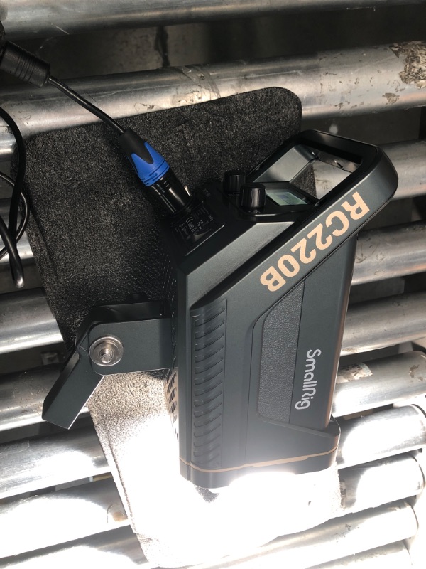 Photo 2 of SmallRig RC 220B 220W Bi-Color LED Video Light 2700K-6500K 84500 Lux@3.3ft Continuous Lighting CRI 95+ TLCI 96+ w/Bowens Mount, Manual and App Control Remotely Professional Studio Spotlight-3473