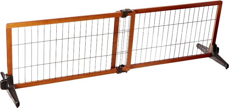 Photo 1 of 
Carlson 20" tall, small  Adjustable Freestanding Pet Gate, Premium Wood