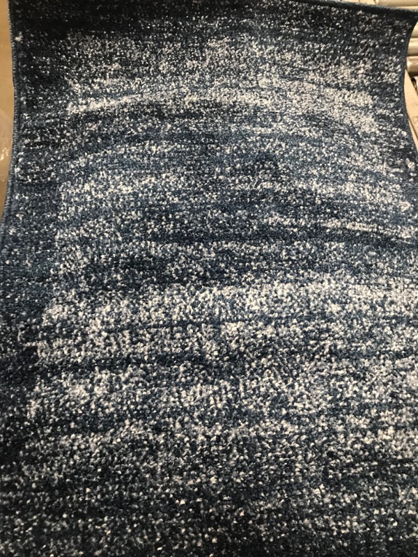 Photo 2 of 
Unique Loom Del Mar Collection Area Rug-Transitional Inspired with Modern Contemporary Design, Rectangular 2' 2" x 3' 0", Blue/Navy Blue