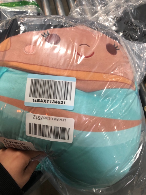 Photo 2 of Squishmallows Disney 14-Inch Princess Jasmine Plush - Add Jasmine to Your Squad, Ultrasoft Stuffed Animal Large Plush Toy, Official Kellytoy Plush