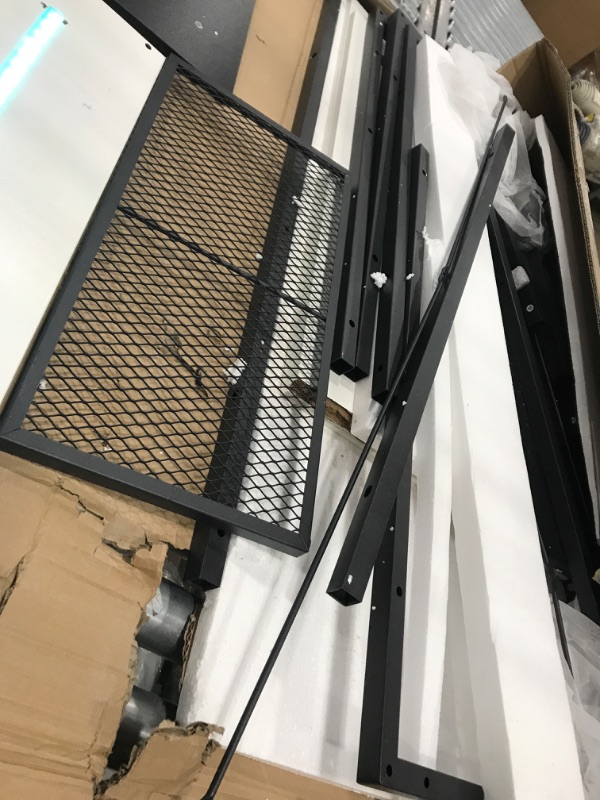 Photo 1 of **DAMAGED**MISSING PARTS**PARTS ONLY** Cyclysio L Shaped Desk with LED Light, Reversible L-Shaped Corner Desk with Power Outlets and USB, 83.5'' Large 2 Person Desk with Monitor Stand, 51 Inch L Shaped Gaming Computer Desk, Pink and White
