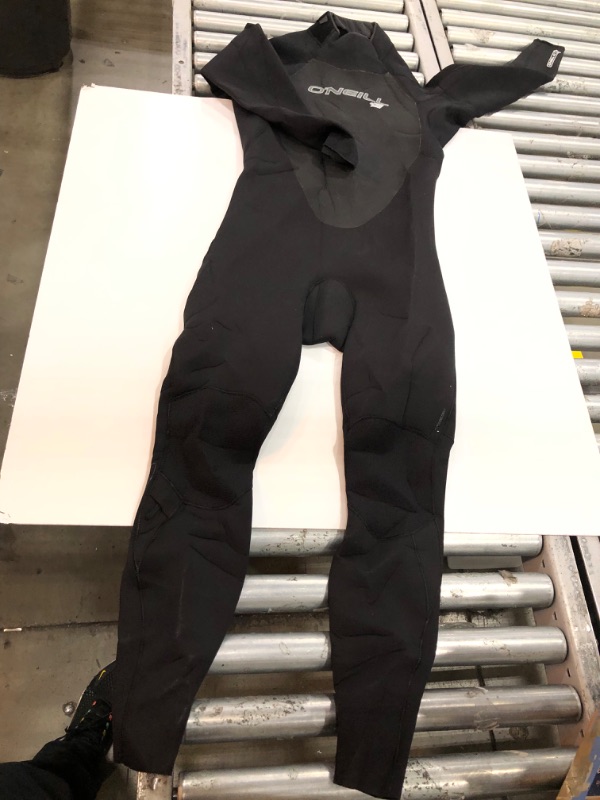 Photo 4 of O'Neill Men's Epic 3/2mm Back Zip Full Wetsuit XL (C: 43.5"-46", W: 35"-37", H: 5'11"-6'1") Black/Black/Black