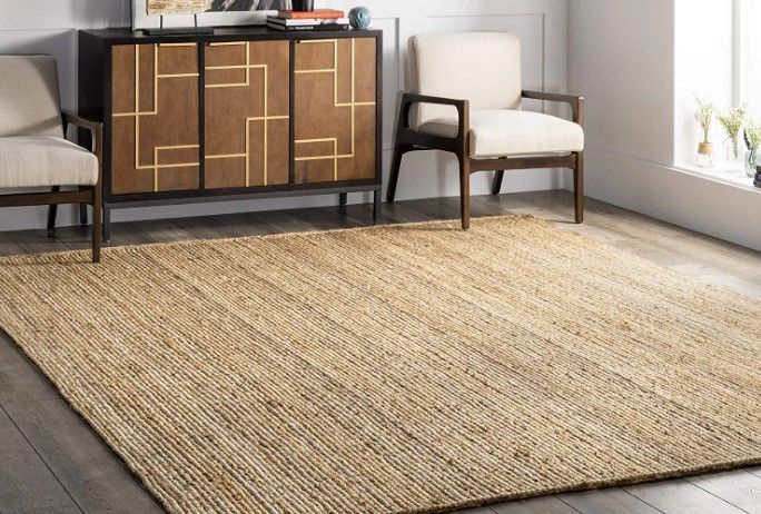 Photo 1 of 4'x6' nuLOOM Rigo Hand Woven Farmhouse Jute Area Rug
