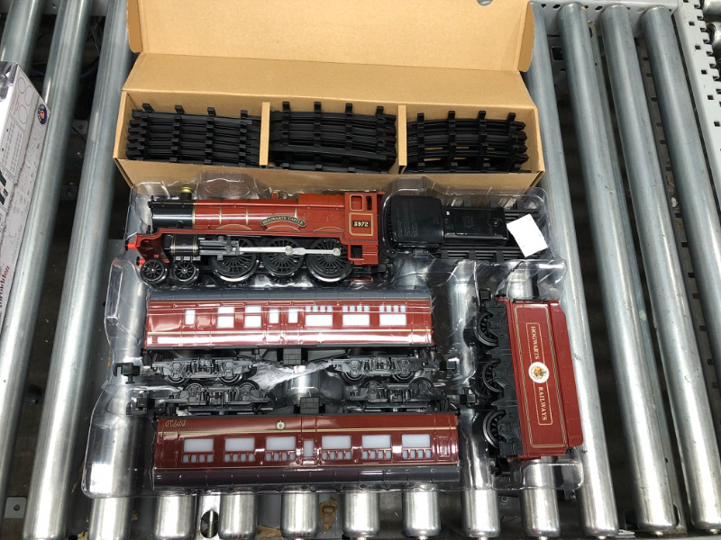 Photo 3 of Lionel Hogwarts Express Ready-to-Play 4-6-0 Set, Battery-powered Model Train Set with Remote Complete Set