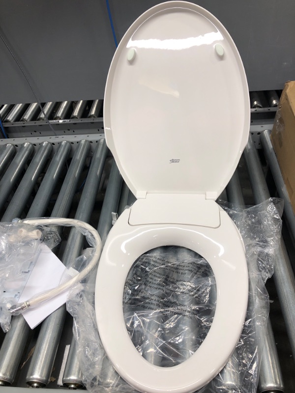Photo 3 of American Standard 5900A05G.020 Aqua Wash Non-Electric Bidet Seat for Elongated Toilets, 14.9 in Wide x 3.6 in Tall x 21.1 in Deep, White Standard Packaging