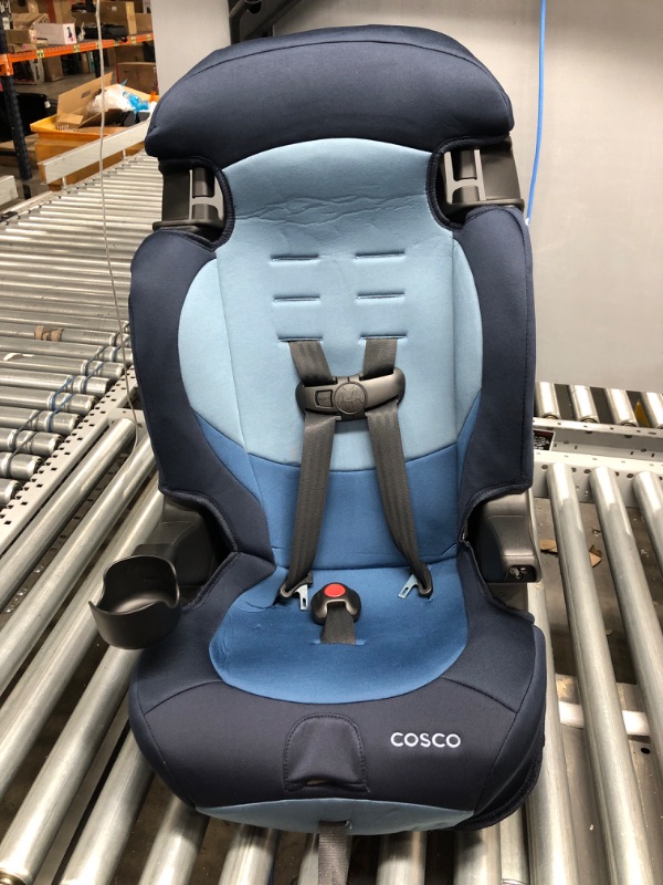 Photo 1 of Cosco Finale Dx 2-In-1 Combination Booster Car Seat, Sport Blue, 1 Count (Pack of 1)