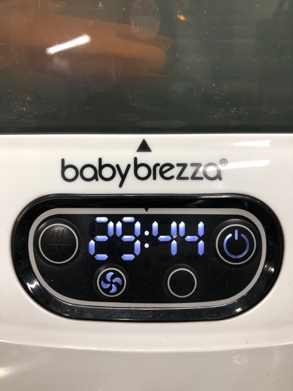 Photo 3 of Baby Brezza Baby Bottle Sterilizer and Dryer Advanced – Electric Steam Sterilization Machine – Universal Sterilizing for All Bottles: Plastic + Glass + Pacifiers + Breast Pump Parts - HEPA Filtration