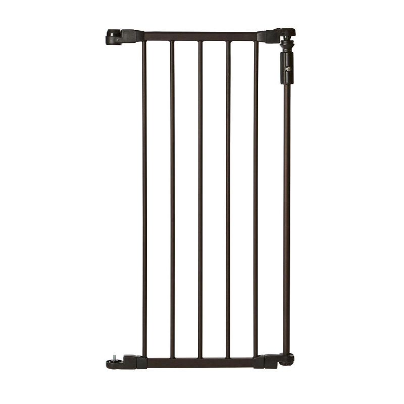 Photo 1 of North States Windsor Wide Arch Petgate 6-Bar Bronze Extension, 4.36 LB, Brown
