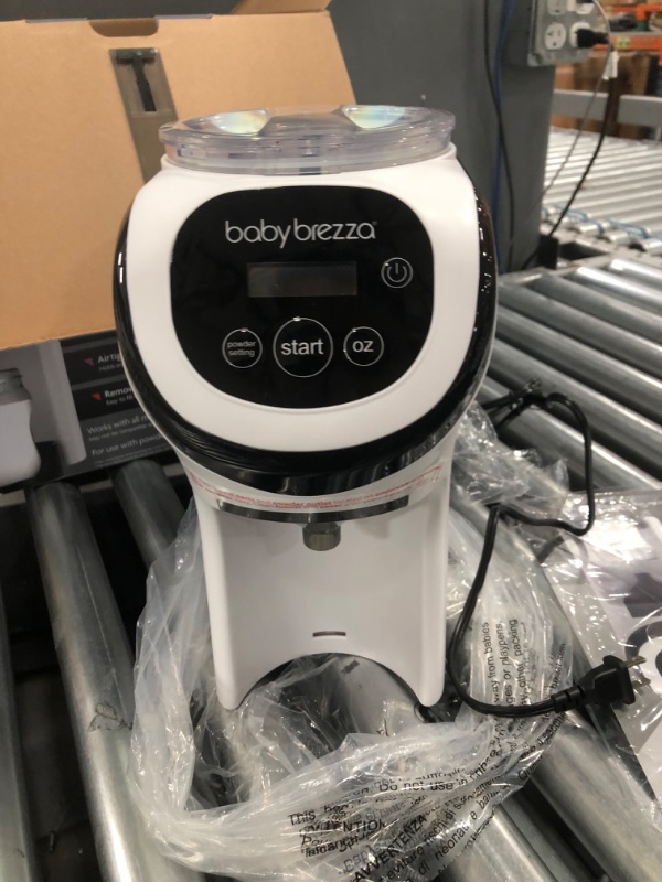 Photo 2 of Baby Brezza Formula Pro Mini Baby Formula Maker – Small Baby Formula Mixer Machine Fits Small Spaces and is Portable for Travel– Bottle Makers Makes The Perfect Bottle for Your Infant On The Go