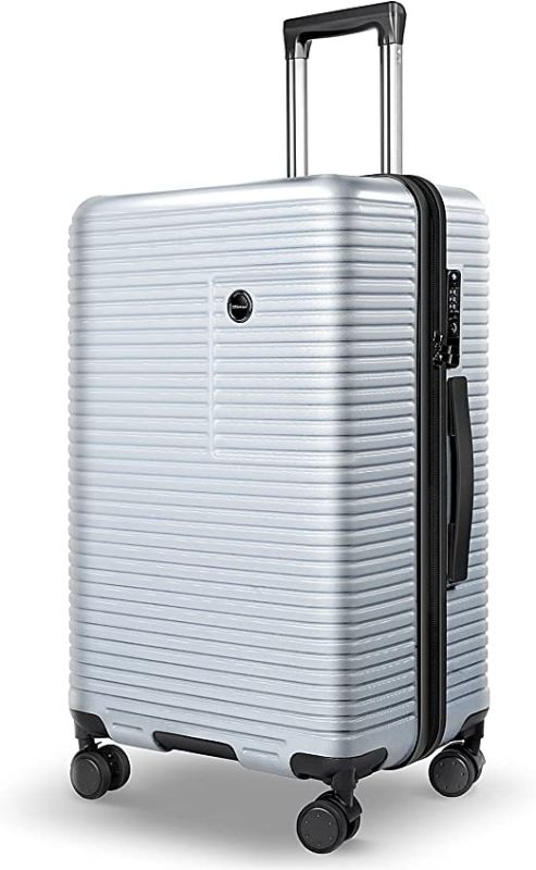 Photo 1 of 20 in JZR Suitcase Luggage Expandable Suitcase PC+ABS Carry On Luggage