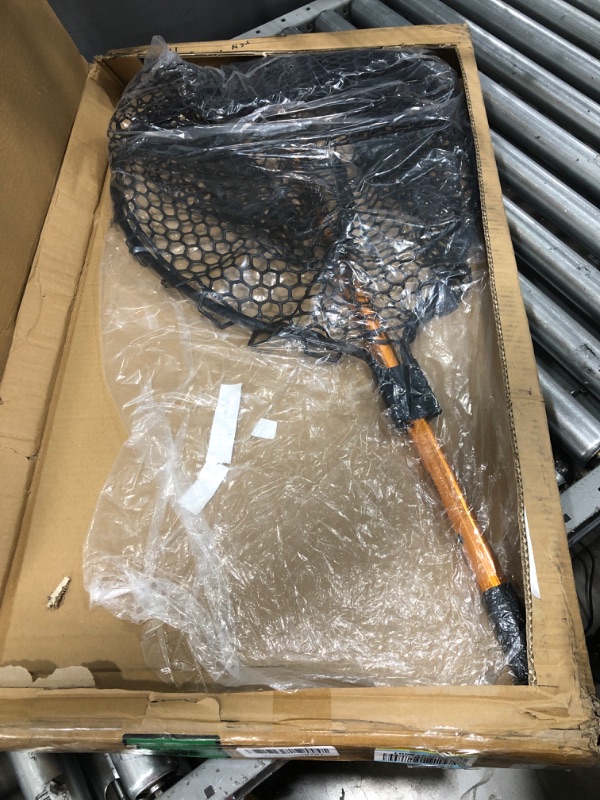 Photo 2 of Fishing Net with Telescoping Handle Collection - Collapsible and Adjustable Landing Net with Corrosion Resistant Handle and Carry Bag by Wakeman Outdoors
