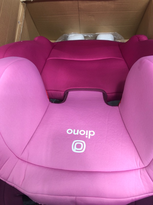 Photo 1 of Diono Cambria 2 XL, Dual Latch Connectors, 2-in-1 Belt Positioning Booster Seat, High-Back to Backless Booster with Space and Room to Grow, 8 Years 1 Booster Seat, Pink 2020 Pink