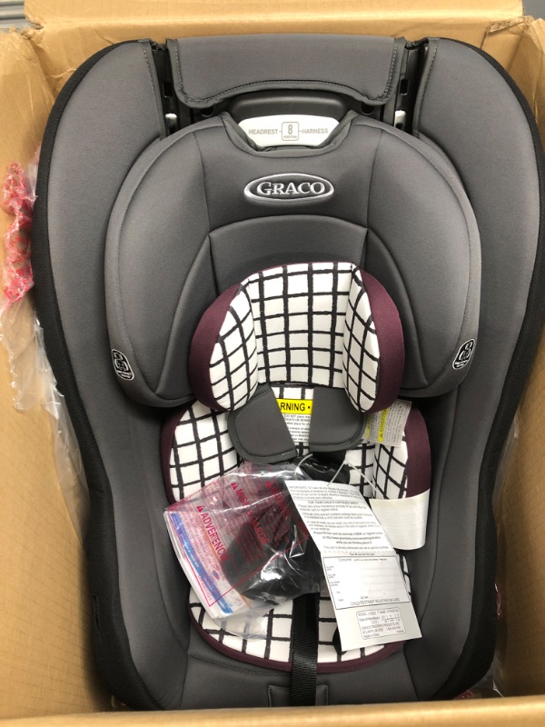 Photo 2 of Graco Contender Slim Convertible Car Seat, Ainsley