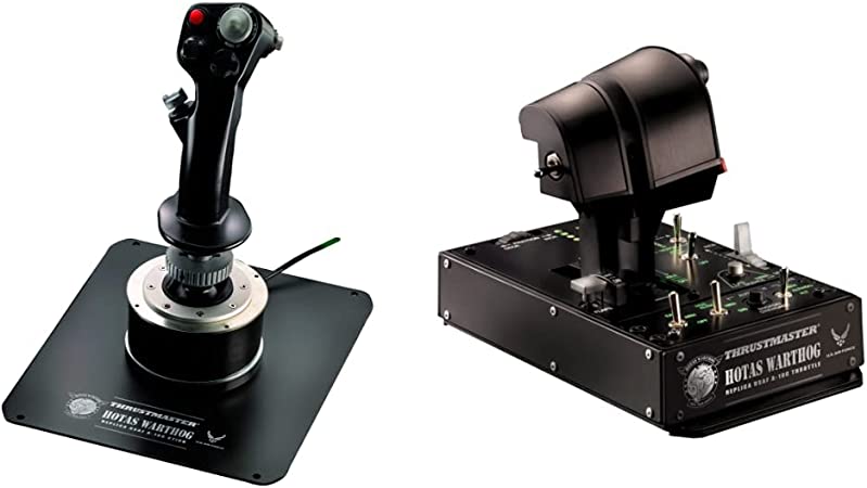 Photo 1 of Thrustmaster HOTAS Warthog Flight Stick (Windows) & HOTAS Warthog Dual Throttles (Windows)
