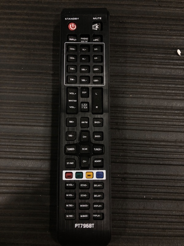 Photo 1 of Pyle 7.1-Channel Hi-Fi Bluetooth Stereo Amplifier - 2000 Watt AV Home Theater Speaker Subwoofer Surround Sound Receiver w/ Radio, USB, RCA, HDMI, MIC IN, Supports 4K UHD TV, 3D, Blu-Ray - PT796BT