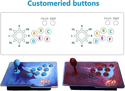 Photo 1 of RegiisJoy Arcade Game Console 6666 Classic Games,WiFi Function Pandora Box 12S, Download/Save/Pause/Hide/Search Games, 1280x720 Full HD,4 Players,3D Games

