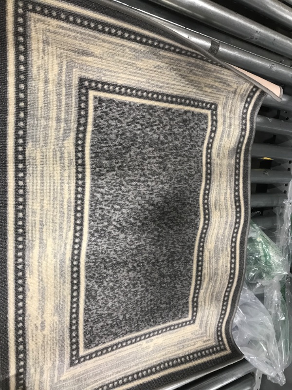 Photo 1 of 26" X 35" GREY RUNNNER RUG 