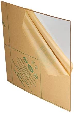 Photo 1 of Acrylic Plexiglass Sheet – 1/8” Thick - Heavy Duty Lucite Plastic Board for DIY and Art Projects, Décor and Home Improvement – Weather and UV Resistant - Glass Replacement(24" x 36", White)
