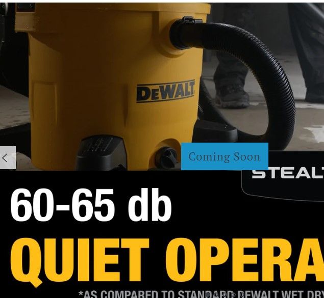 Photo 1 of DEWALT 12 Gal. Poly Wet/Dry Vac