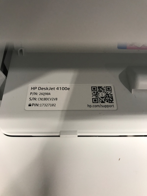 Photo 2 of HP DeskJet Plus 4155 Wireless All-in-One Printer, Mobile Print, Scan & Copy, HP Instant Ink Ready, Auto Document Feeder, Works with Alexa (3XV13A)