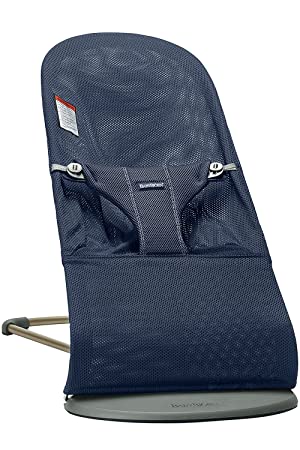 Photo 1 of BabyBjörn Bouncer Bliss, Navy Blue
