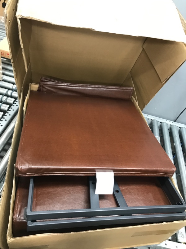 Photo 1 of SOFA CHAIR
BROWN AND METAL