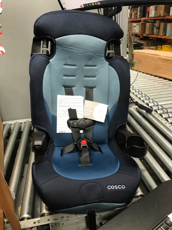 Photo 2 of Cosco Finale DX 2 in 1 Booster Car Seat Sport Blue