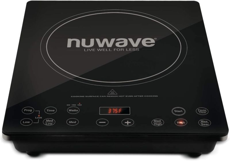 Photo 1 of Nuwave Pro Chef Induction Cooktop, NSF-Certified Commercial-Grade, Portable, Large 8” Heating Coil, Temp Settings from 100°F to 575°F, Perfect for Commercial & Professional Settings
