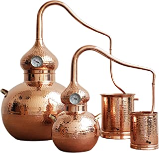 Photo 1 of 5 Gallon Pure Copper Alembic Still for whiskey, moonshine essential oils by Copperholic