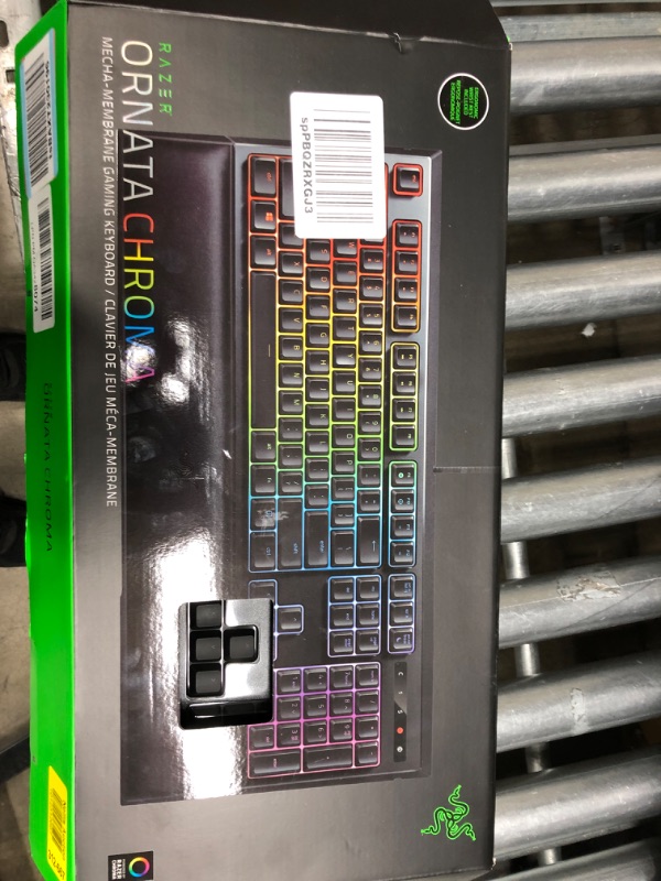 Photo 1 of RAZER ORNATA Expert: Mecha-Membrane - Individually Backlit Mid-Height Keys - Leatherette Wrist Rest - Gaming Keyboard - Gaming Keyboard (RZ03-02041800-R3U1)
