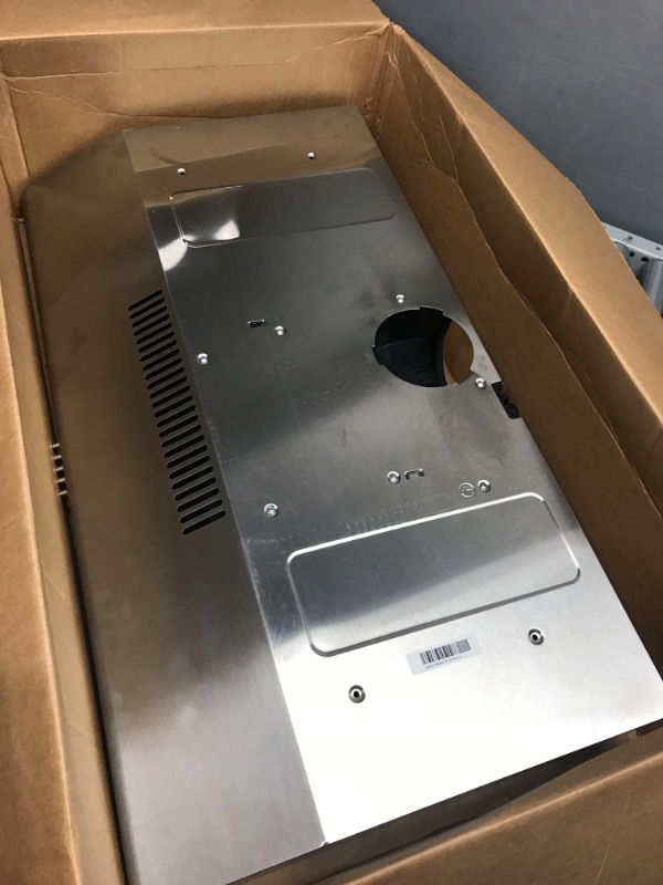 Photo 5 of COSMO COS-5MU36 Under Cabinet Range Hood Ductless Convertible Duct, Slim Kitchen Stove Vent with, 3 Speed Exhaust Fan, Reusable Filter and LED Lights in Stainless Steel (36 inch)
