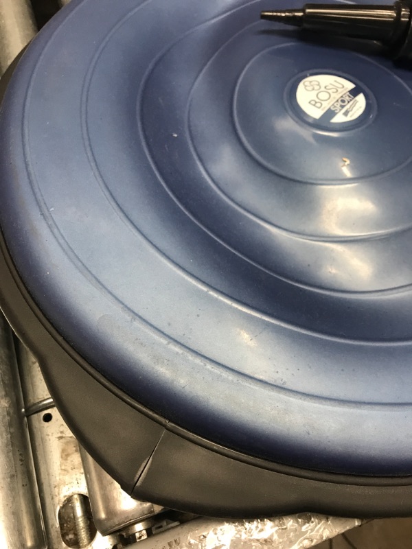 Photo 1 of BOSU Sport Balance Trainer, Travel Size Allows for Easy Transportation and Storage, 50cm, Blue/Black