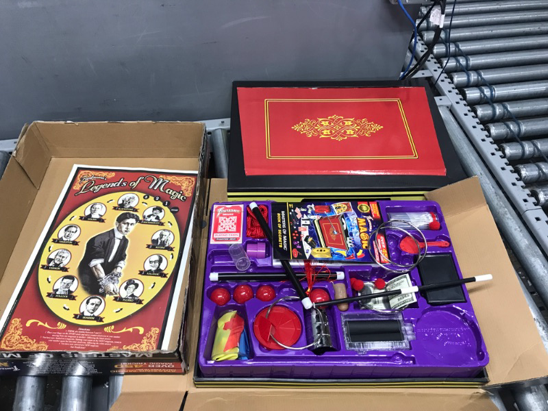 Photo 1 of Fantasma Masters of Magic Set - Starter Magic Kit for Kids and Adults - Learn 450+ Magic Tricks - Boys and Girls Ages 8 and Older , Blue
