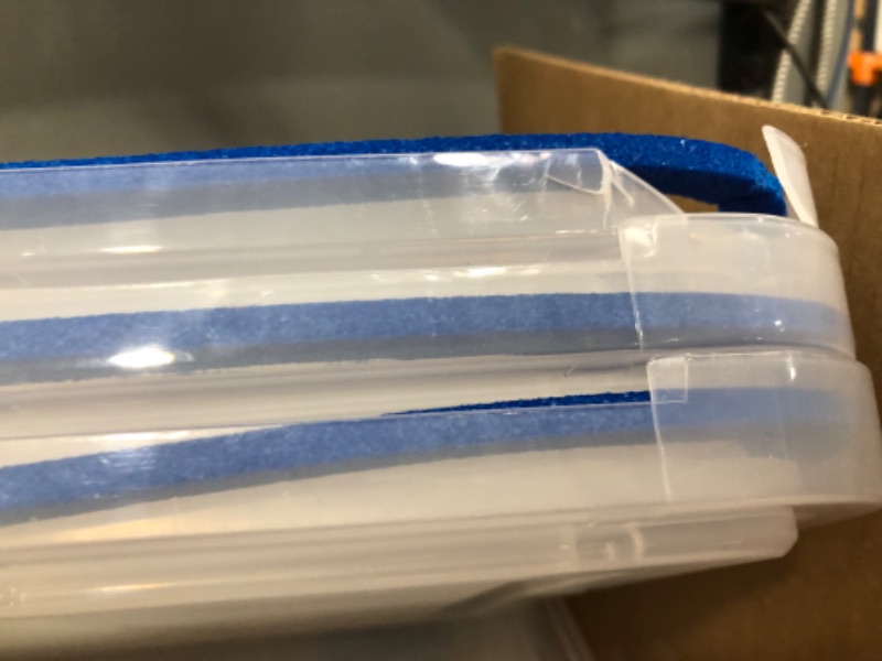 Photo 1 of 3  60qt clear bins