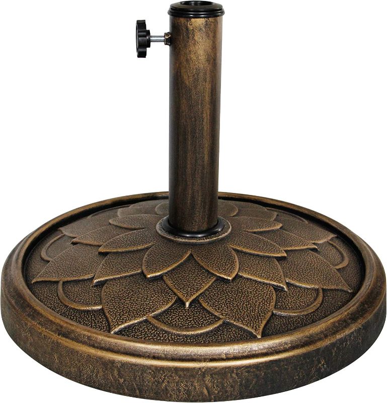 Photo 1 of Blissun 26.5 lbs Heavy Duty Market Patio Umbrella Base Stand (17.5")
