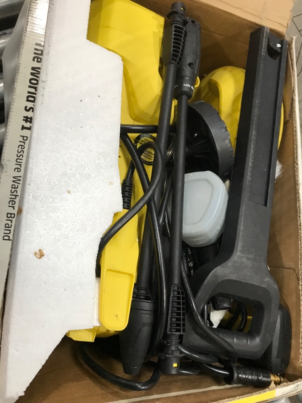 Photo 5 of Karcher K 2 Car & Home Kit 1600 PSI Electric Power Pressure Washer with Vario & Dirtblaster Spray Wands + Surface Cleaner – 1.25 GPM