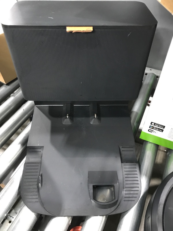 Photo 1 of iRobot Roomba j7+ (7550) Self-Emptying Robot Vacuum – Identifies and avoids obstacles like pet waste & cords, Empties itself for 60 days, Smart Mapping, Works with Alexa, Ideal for Pet Hair, Graphite
