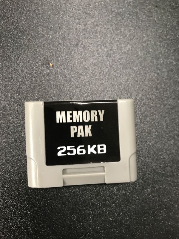 Photo 2 of Memory Pak (Pack), Storage Expansion Card for Nintendo 64 N64 Controller - 1M
