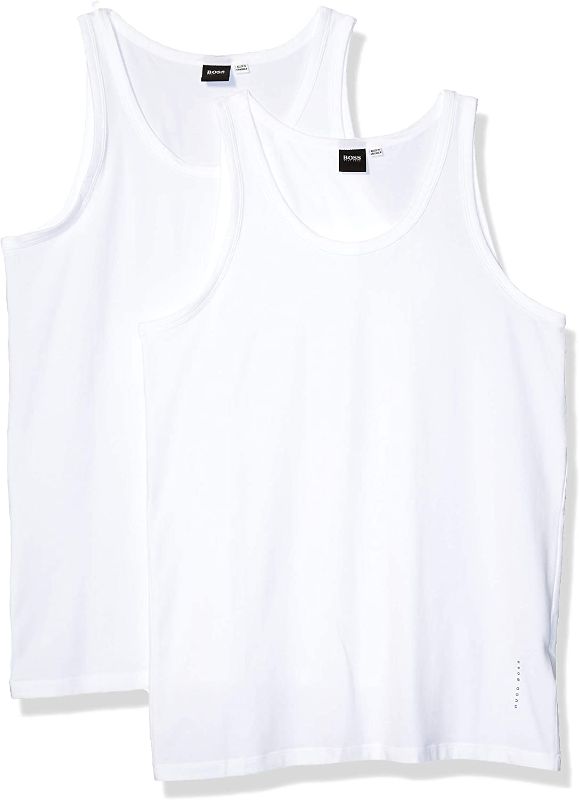 Photo 1 of BOSS HUGO BOSS Men's 2-Pack Cotton Stretch Tank Top
SIZE- LARGE