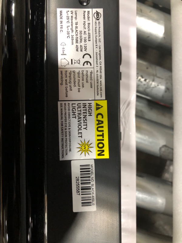Photo 3 of ADJ Products UVLED48 Startec Blacklight Bulb, 48" 4'