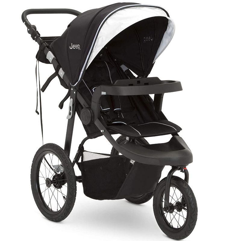 Photo 1 of Jeep Hydro Sport Plus Jogger by Delta Children, Includes Car Seat Adapter, Black
