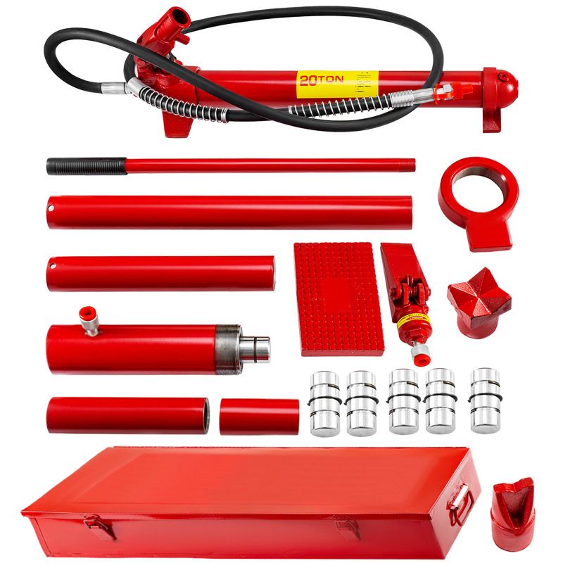 Photo 1 of 20 Ton Hydraulic Jack Body Frame Porta Power Repair Kit Auto Shop Tool Lift Ram
