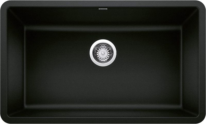 Photo 1 of BLANCO Precis Kitchen Sink, Coal Black
