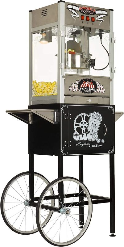 Photo 1 of Funtime Palace Popper 16-Ounce Commercial Bar Style Popcorn Popper - FT1665PP
