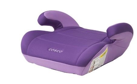 Photo 1 of Cosco Topside Child Safe Belt Positioned Backless Booster Car Seat, Purple Grape
