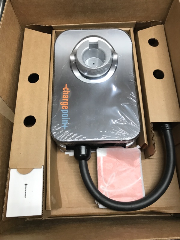 Photo 2 of ChargePoint Home Flex Electric Vehicle (EV) Charger upto 50 Amp, 240V, Level 2 WiFi Enabled EVSE, UL Listed, Energy Star, NEMA 6-50 Plug or Hardwired, Indoor/Outdoor, 23-Foot Cable
