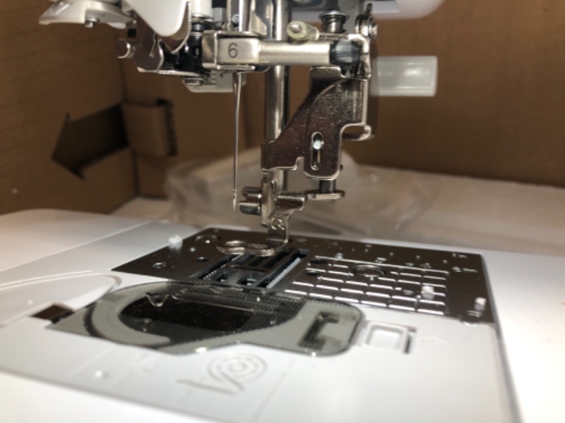 Photo 5 of Brother SE1900 Sewing and Embroidery Machine, 138 Designs, 240 Built-in Stitches, Computerized, 5" x 7" Hoop Area, 3.2" LCD Touchscreen Display, 8 Included Feet