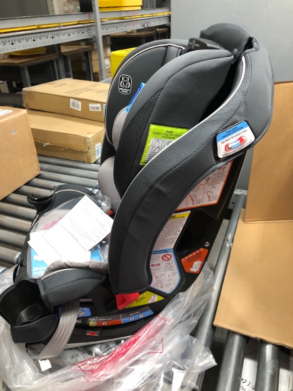 Photo 5 of Graco Slimfit 3 in 1 Car Seat | Slim & Comfy Design Saves Space in Your Back Seat, Redmond SlimFit Redmond