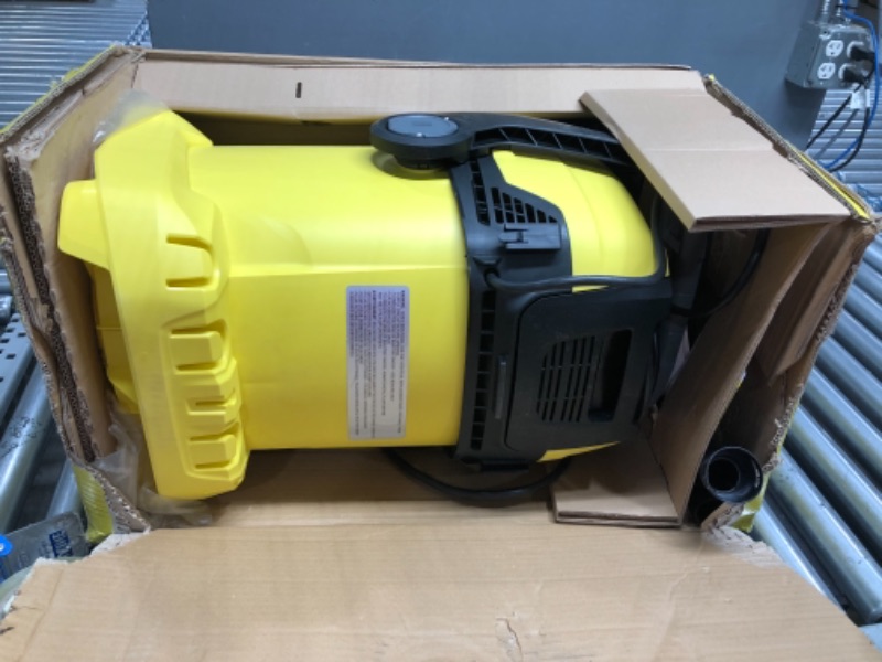 Photo 2 of Karcher WD 5/P Multi-Purpose 6.6 Gallon Wet-Dry Vacuum Cleaner with Attachments – Blower Feature, Semi-Automatic Filter Cleaning, Space-Saving Design, 1100W - 2022 Edition WD 5/P - 2022 Edition